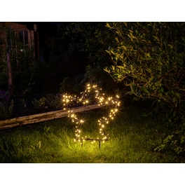 LED-Gartenstecker »Garden d'light«, engelsförmig, Höhe: 76 cm, netz