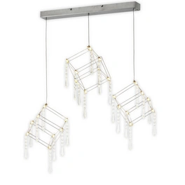 LED-Pendelleuchte »Araneus«, BxHxL: 15,5 x 96 x 80 cm, Metall/Kunststoff