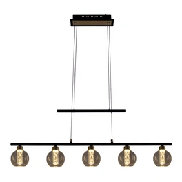 LED-Pendelleuchte »BRASS«, BxHxL: 10 x 15 x 90 cm, Metall/Glas/Kunststoff