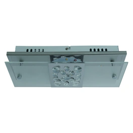 LED-Deckenleuchte »Chur«, BxHxL: 12 x 4,7 x 30 cm, Metall/Glas