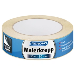 Malerkrepp, beige, BxL: 30 mm x 50 m