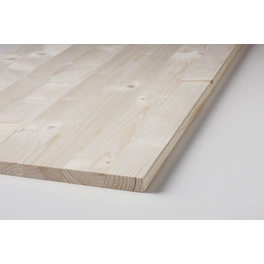 Massivholzplatte, Fichtenholz, BxL: 50 x 100 cm