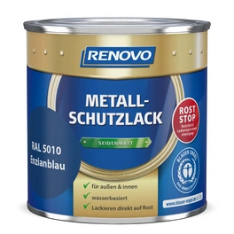 Metallschutzlack seidenmatt, enzianblau RAL 5010