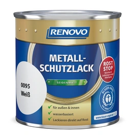 Metallschutzlack seidenmatt, weiß RAL 0095