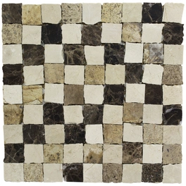 Mosaikfliese »Design«, BxL: 30,5 x 30,5 cm, Wandbelag