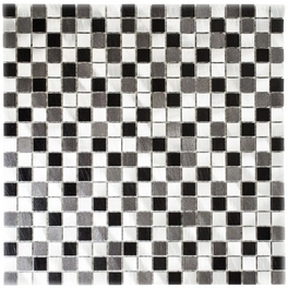 Mosaikfliese »Modern«, BxL: 31,7 x 31,7 cm, Wandbelag