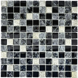 Mosaikfliese »Qin Shi«, BxL: 30 x 30 cm, Wandbelag