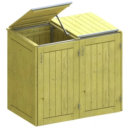 Mülltonnenbox »BINTO«, 139 x 125 x 86 cm (BxHxT), 1.494,25 Liter