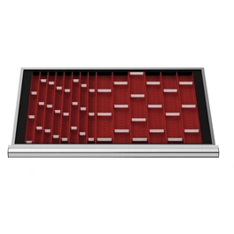 Muldenplatten, BxT: 800 x 450 mm, Kunststoff