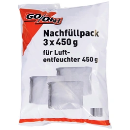 Nachfüllpaket für Luftentfeuchter, für Räume bis 16 m², 0,7 l, Calciumchlorid-Granulat