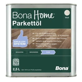 Parkett-Öl »Bona Home«, weiß, 2,5 l