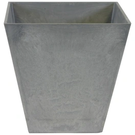 Pflanztopf »Artstone«, Breite: 20 cm, grau, Kunststoff