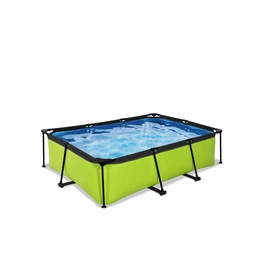 Pool »Lime Pools«, Breite: 201 cm, 1800 l, grün