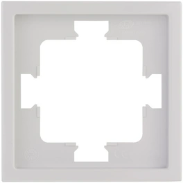 Rahmen 1-fach, Futura, Weiß, 1,2 cm