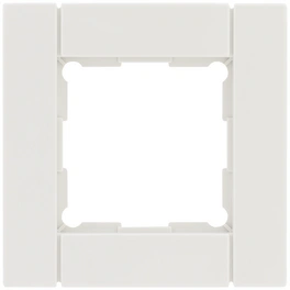 Rahmen 1-fach, Optima, Weiß, 1,1 cm
