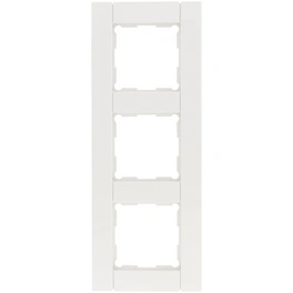Rahmen 3-fach, Optima, Weiß, 1,1 cm