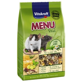 Rattenfutter »Premium Menü«, Getreide/Früchte/Nuss