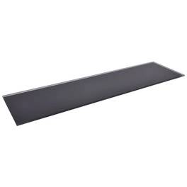 Regalboden »4xS«, BxT: 60 x 15 cm, Glas, schwarz