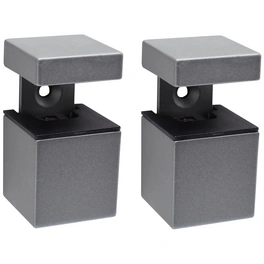 Regalträger »Cube Mini«, Metall, silberfarben