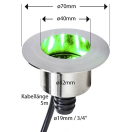 RGB-Schlauchanschluss »Smart Light«, Integrierte LED, RGB (mehrfarbig), 3 W