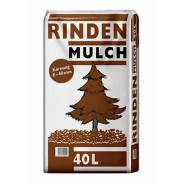 Rindenmulch, 1 Sack, 40 l, braun/natur