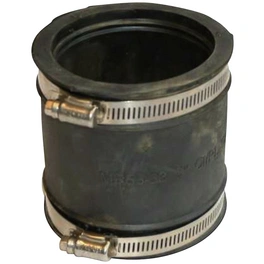 Rohrverbinder, Kautschuk, Stärke: 1,8 mm, DIN EN 1451-1