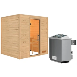Sauna »Anja«, inkl. 9 kW Saunaofen mit integrierter Steuerung, für 3 Personen