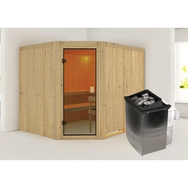 Sauna »Horna «, inkl. Saunaofen mit integrierter Steuerung, für 5 Personen