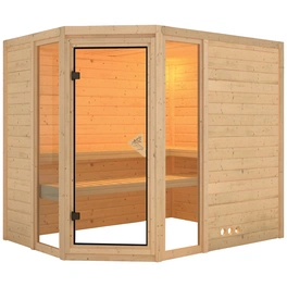 Sauna »Kohila 3«, für 4 Personen, ohne Ofen