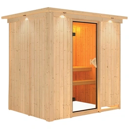 Sauna »Kothla«, für 3 Personen, ohne Ofen