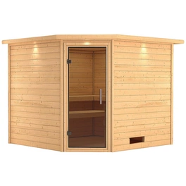 Sauna »Leona«, für 4 Personen, ohne Ofen