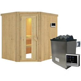 Sauna »Maardu«, inkl. 9 kW Saunaofen mit externer Steuerung, für 3 Personen