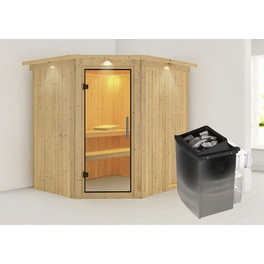 Sauna »Maardu«, inkl. 9 kW Saunaofen mit integrierter Steuerung, für 3 Personen