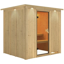 Sauna »Olai«, für 3 Personen, ohne Ofen