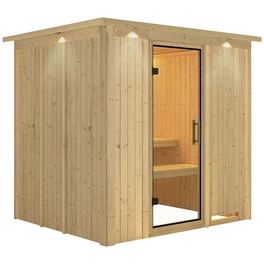 Sauna »Olai«, für 3 Personen, ohne Ofen