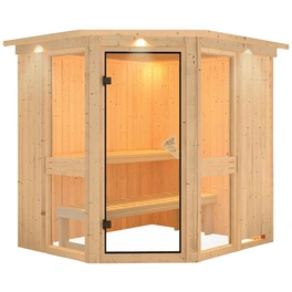 Sauna »Pölva 1«, für 3 Personen, ohne Ofen