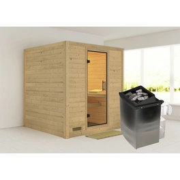 Sauna »Sindi«, inkl. 9 kW Saunaofen mit integrierter Steuerung, für 4 Personen