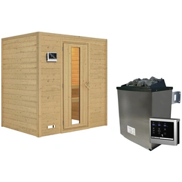 Sauna »Sonja«, inkl. 9 kW Saunaofen mit externer Steuerung, für 3 Personen