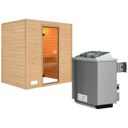 Sauna »Sonja«, inkl. 9 kW Saunaofen mit integrierter Steuerung, für 3 Personen