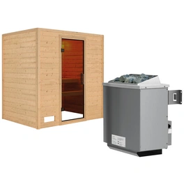 Sauna »Sonja«, inkl. 9 kW Saunaofen mit integrierter Steuerung, für 3 Personen