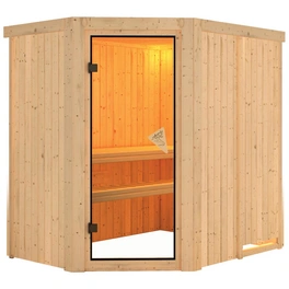 Sauna »Vijandi«, für 3 Personen, ohne Ofen