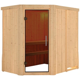 Sauna »Vijandi«, für 3 Personen, ohne Ofen