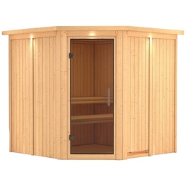Sauna »Vöru«, für 4 Personen, ohne Ofen