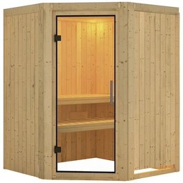 Sauna »Wolmar«, für 3 Personen, ohne Ofen