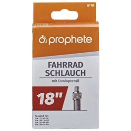 Schlauch, Dunlopventil, 18 Zoll