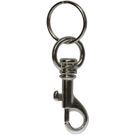 Schlüsselanhänger, Metall, Mit Schlüsselring Stück