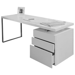 Schreibtisch »Schreibtisch«, BxT: 165 x 70 cm, mitteldichte_faserplatte_mdf|metall