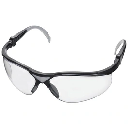 Schutzbrille »Schutzbrille »grau, Gläser klar««, Kunststoff, grau