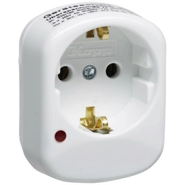 Schutzkontakt-Adapter »Safetronic®«, polarweiß, Thermoplast