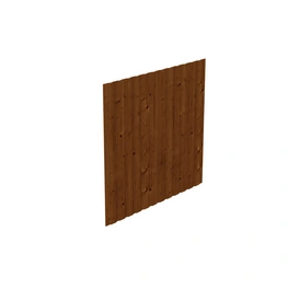 Seitenwand, BxH: 230 x 220 cm, Holz, nussbaum